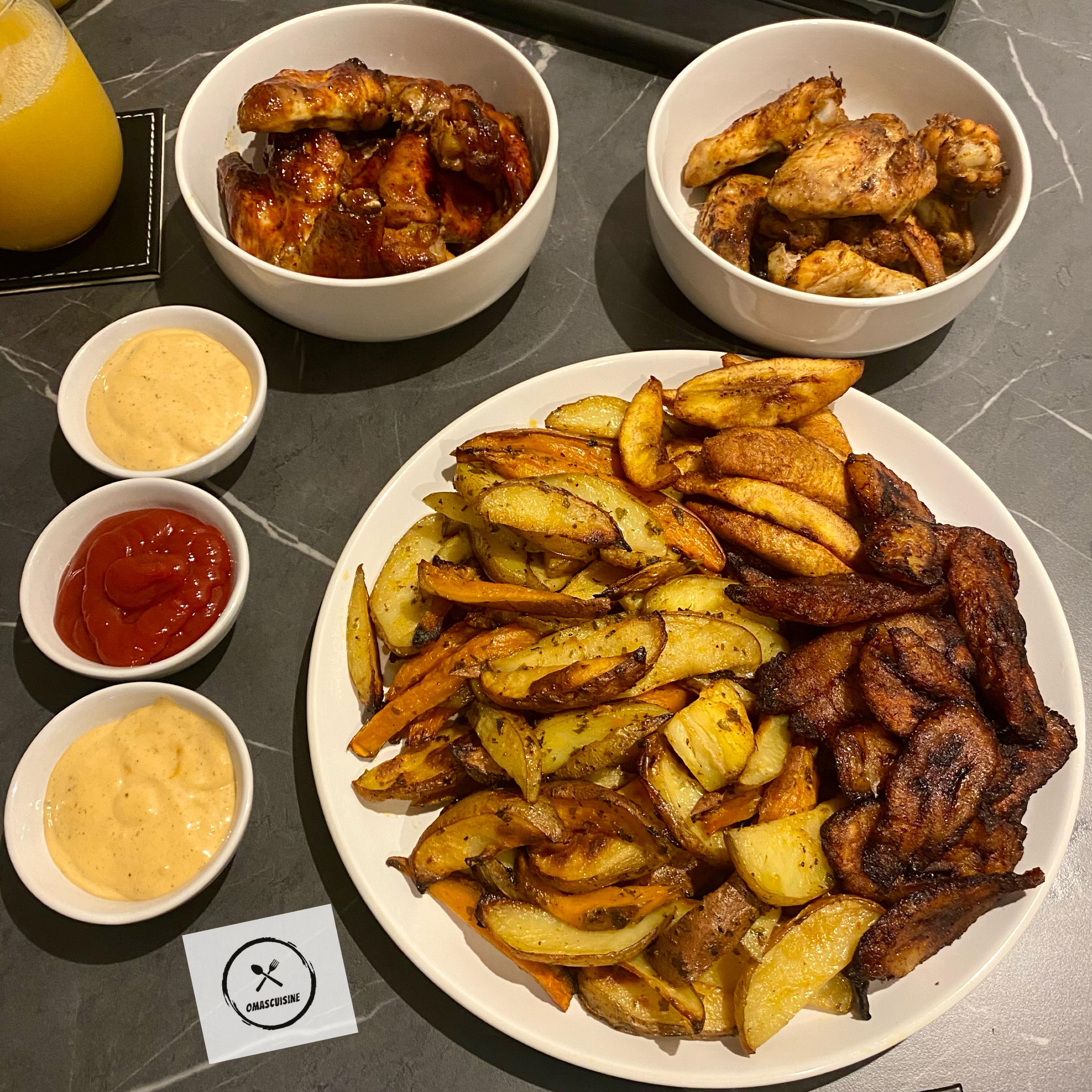Wing & Wedges Spread